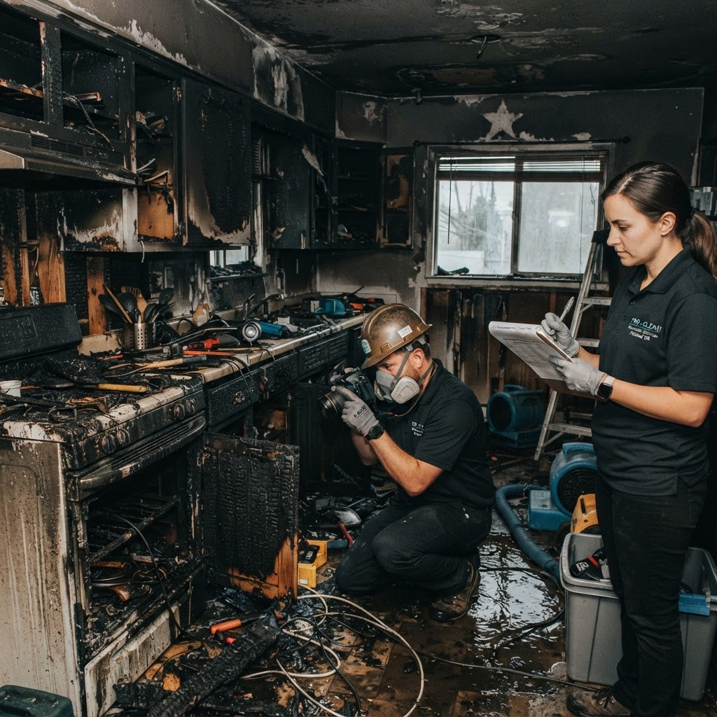 Fire damage assessment